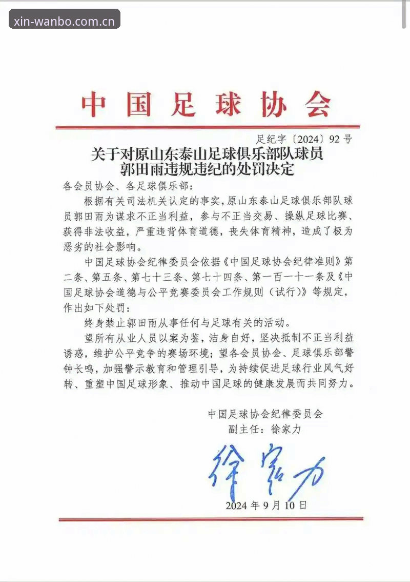 足协重拳整治第三批禁足名单：完整解读与观赛指南